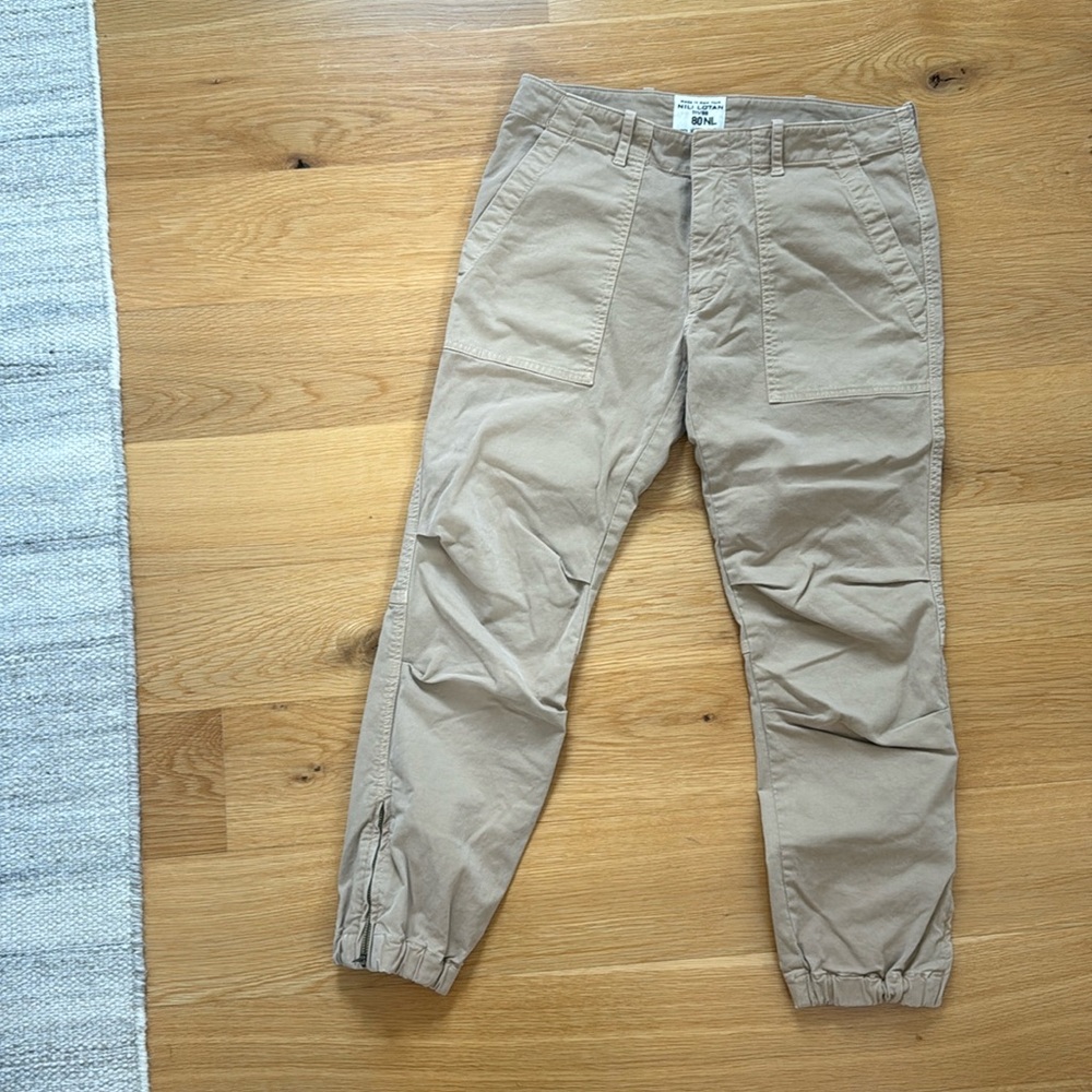 Nili Lotan Cropped Military Pants